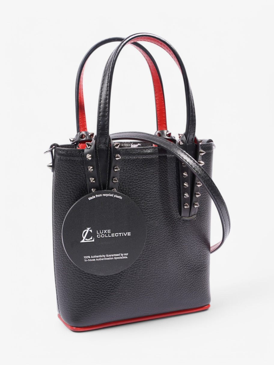 Christian Louboutin Cabata Mini Tote Black Leather Image 9