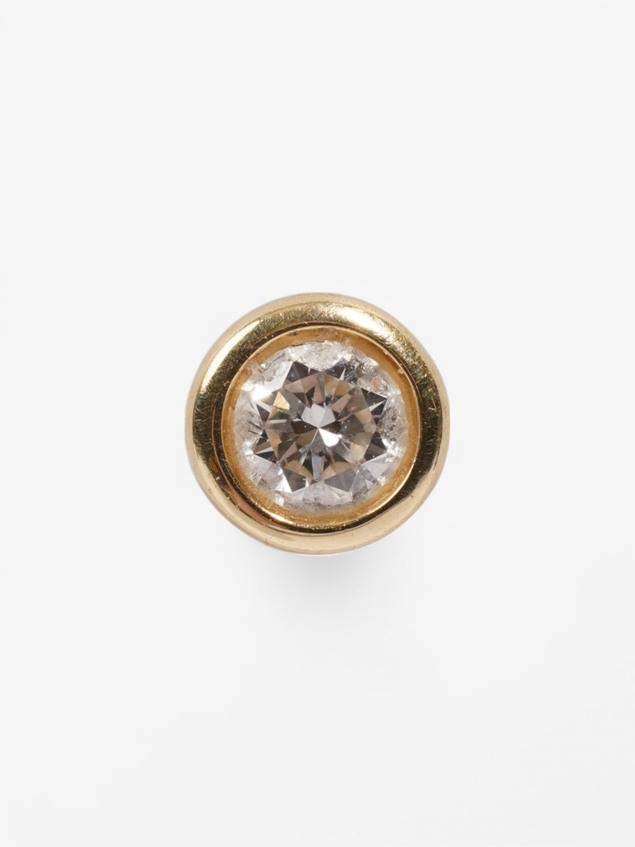 Tiffany and Co Diamond Earrings Gold Yellow Gold Image 2