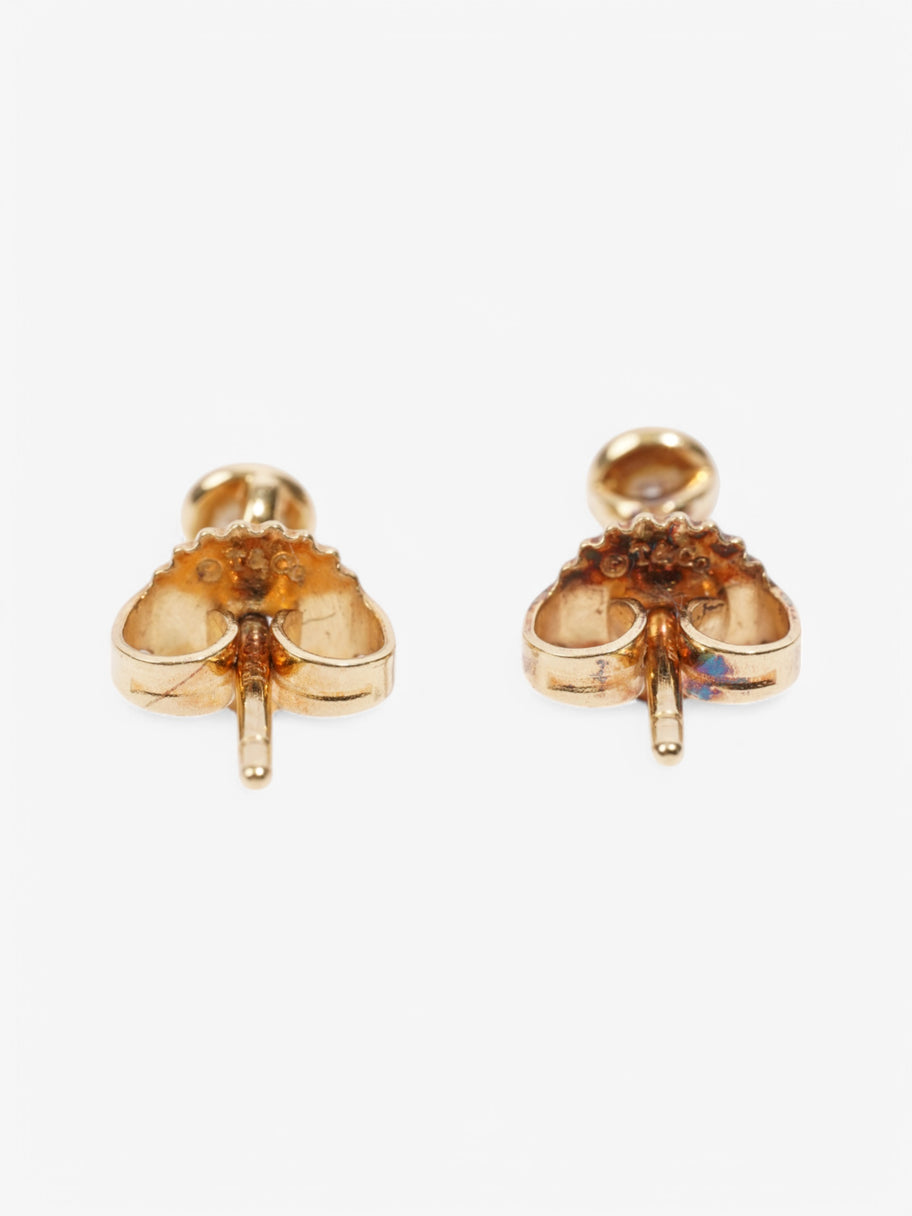 Tiffany and Co Diamond Earrings Gold Yellow Gold Image 5
