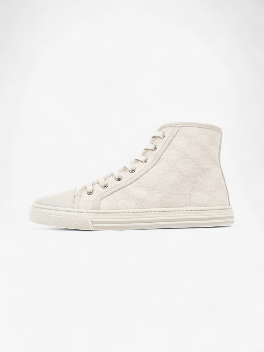 Gucci GG High-Top Sneakers Beige  Canvas EU 38.5 UK 5.5 Image 5