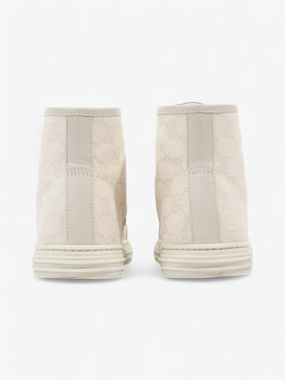 Gucci GG High-Top Sneakers Beige  Canvas EU 38.5 UK 5.5 Image 6