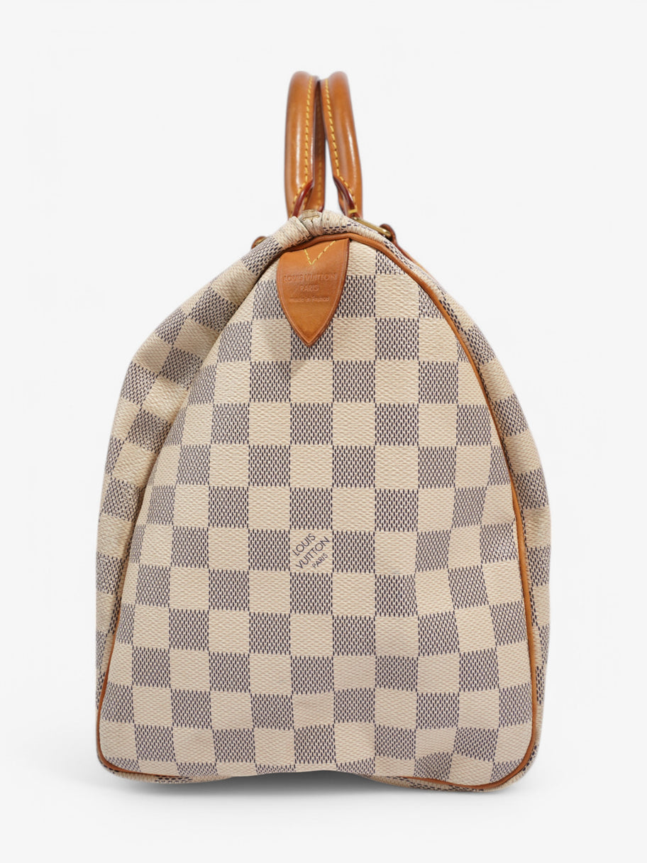 Louis Vuitton Speedy Damier Azur Coated Canvas 35 Image 6