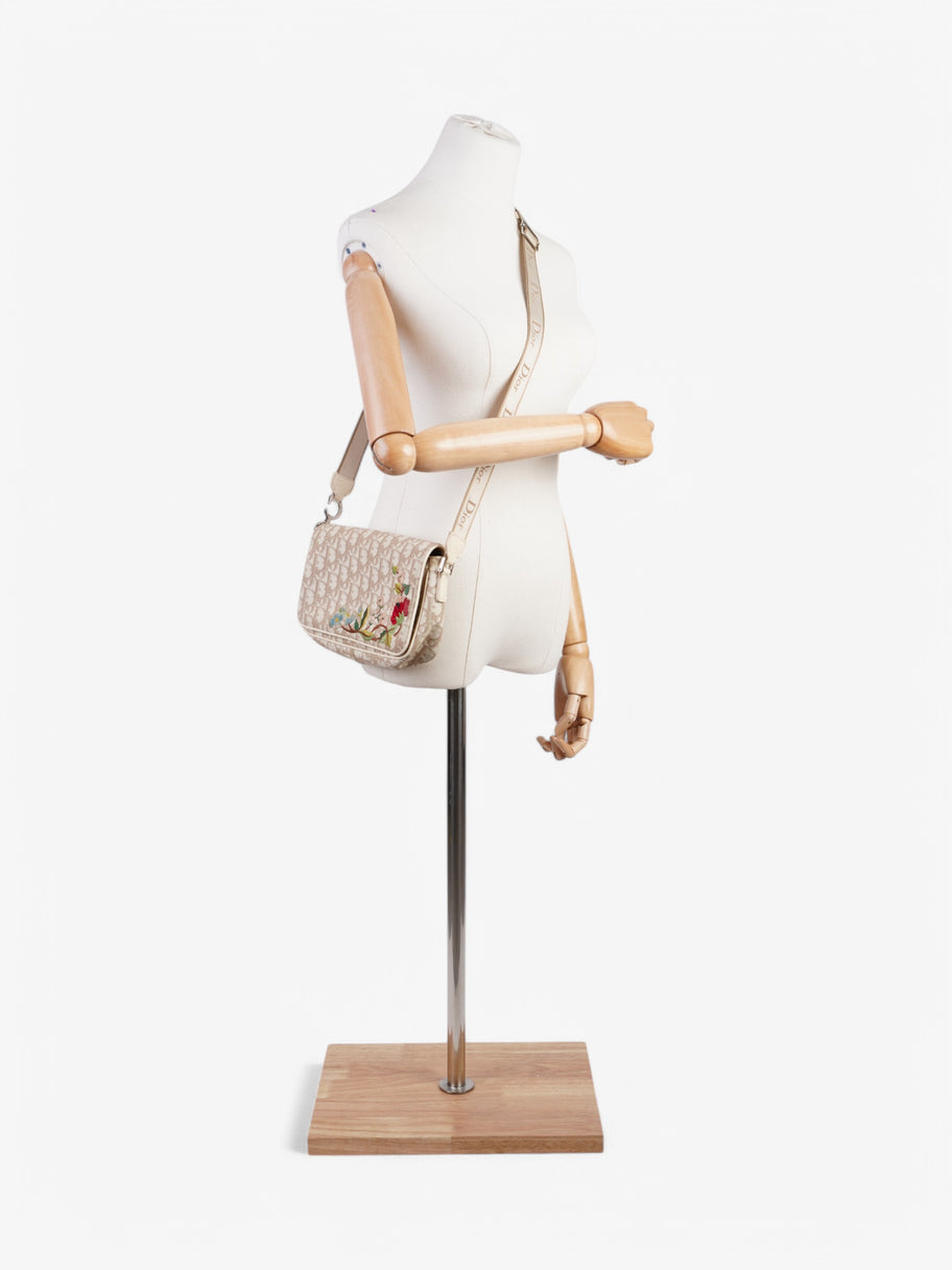 Christian Dior Shoulder bag Beige Canvas Image 2