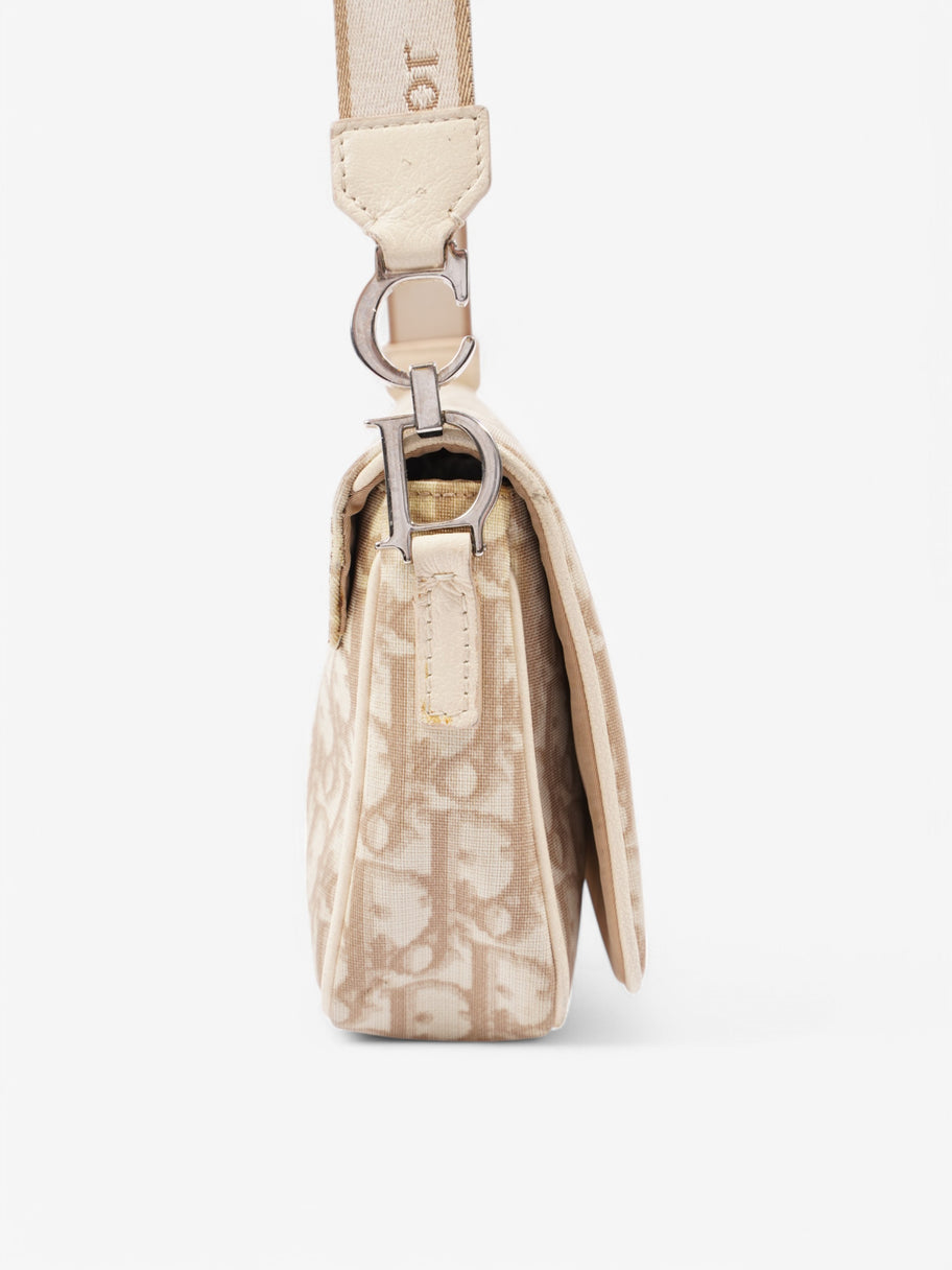 Christian Dior Shoulder bag Beige Canvas Image 5