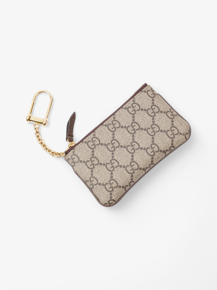 Gucci Ophidia Key Case GG Supreme / Brown / Gold Coated Canvas Image 3