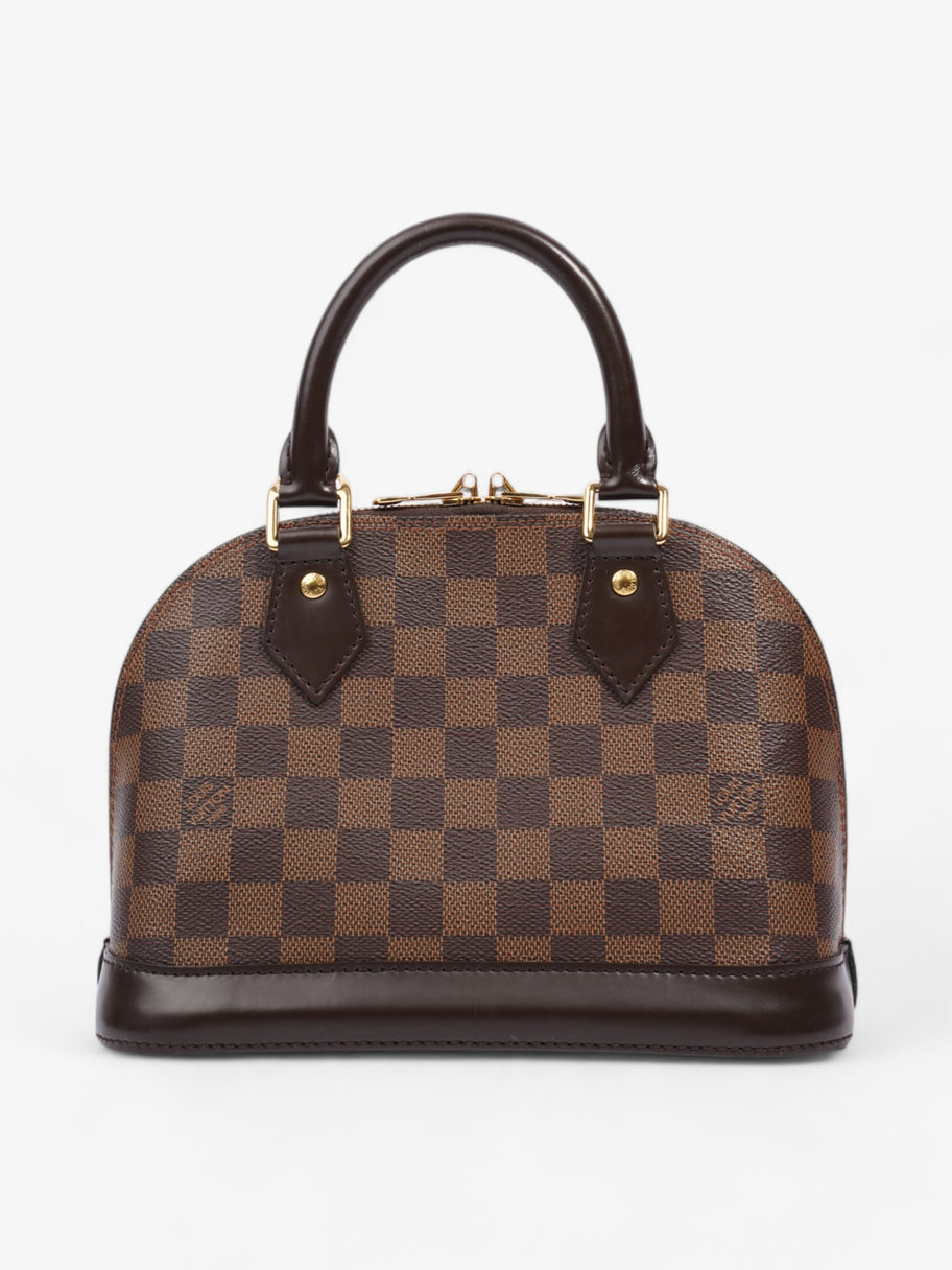 Louis Vuitton Alma Damier Ebene Coated Canvas BB Image 4