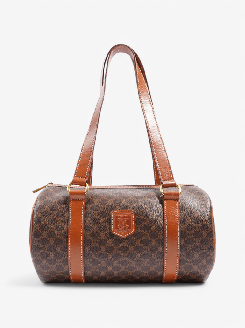  Celine Macadam Brown Leather