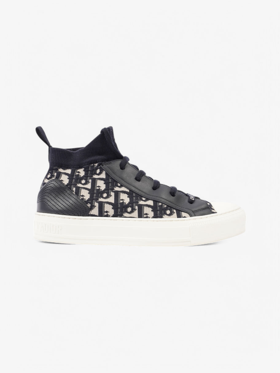 Christian Dior Walk n' Dior Navy / White Knit EU 38 UK 5 Image 1