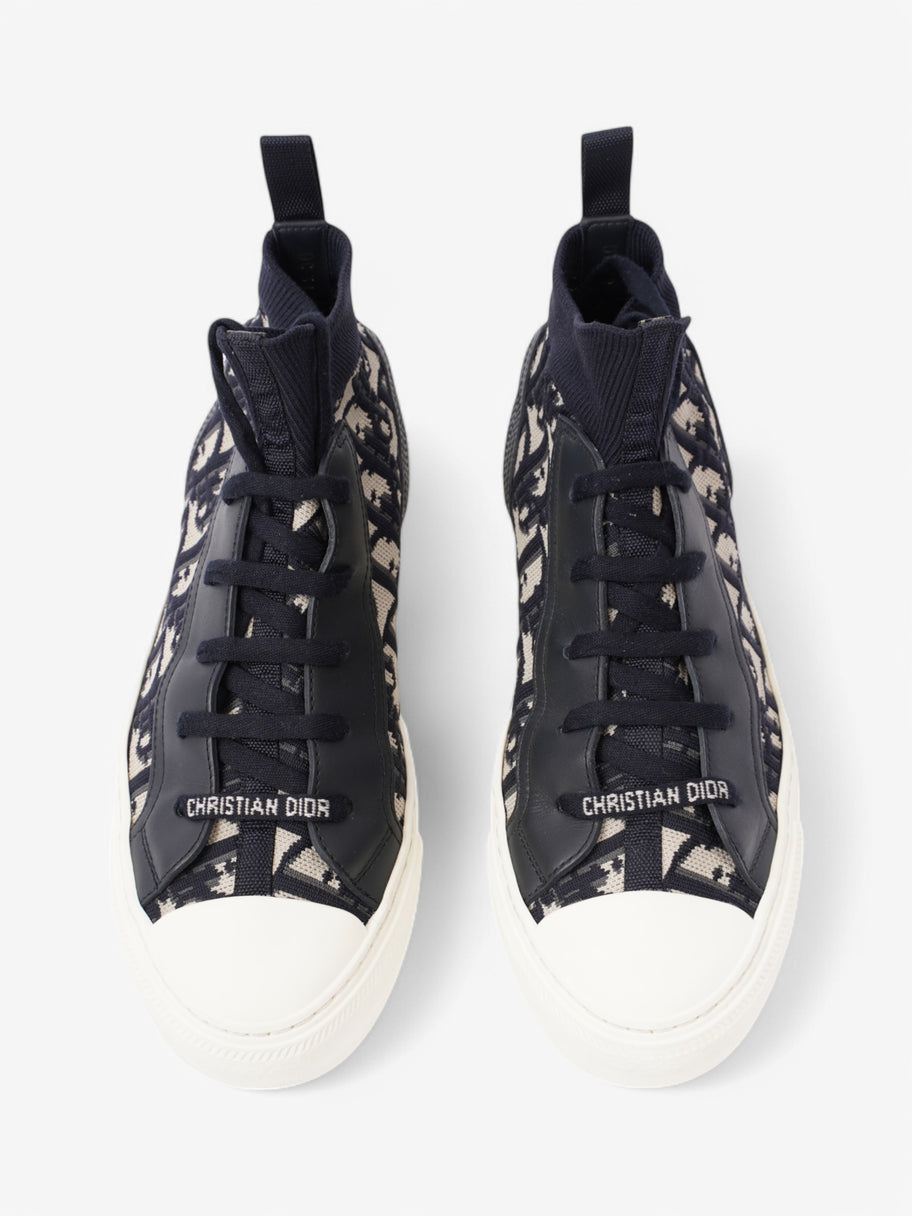 Christian Dior Walk n' Dior Navy / White Knit EU 38 UK 5 Image 8