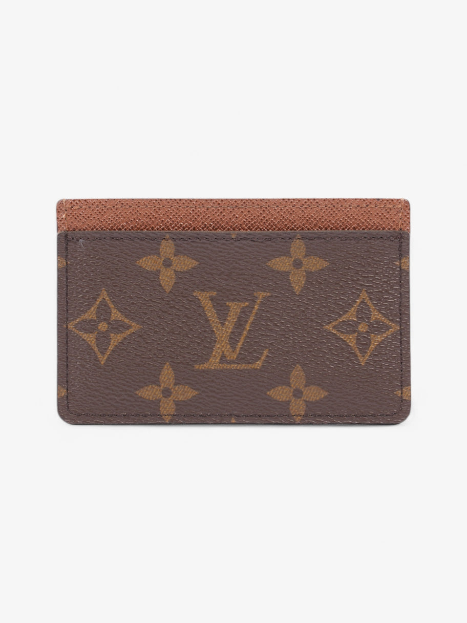 Louis Vuitton Card Holder Monogram Coated Canvas Image 1