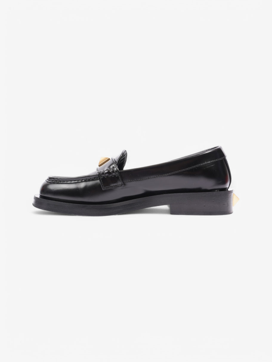 Valentino Rockstud Loafers Black / Gold Leather EU 37 UK 4 Image 3
