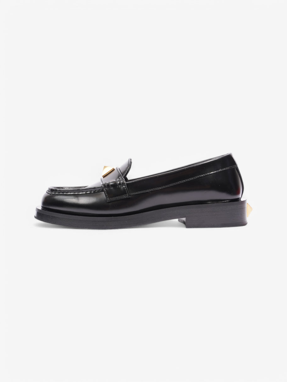 Valentino Rockstud Loafers Black / Gold Leather EU 37 UK 4 Image 5