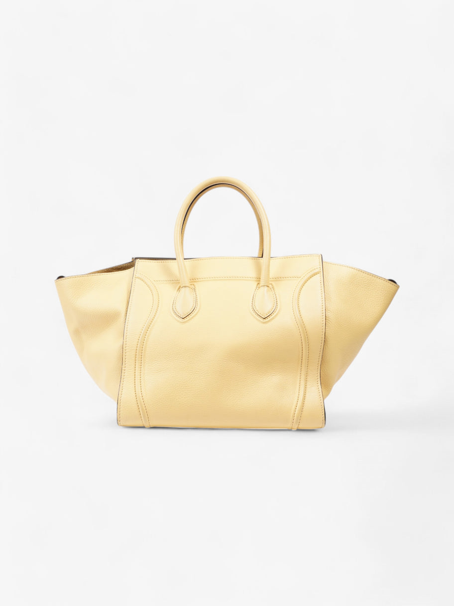 Celine Phantom Luggage Tote Yellow Leather Medium Image 13