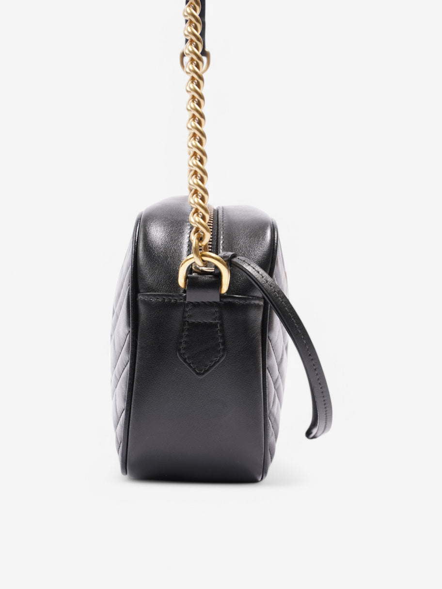 Gucci Marmont Zip Black Leather Small Image 5