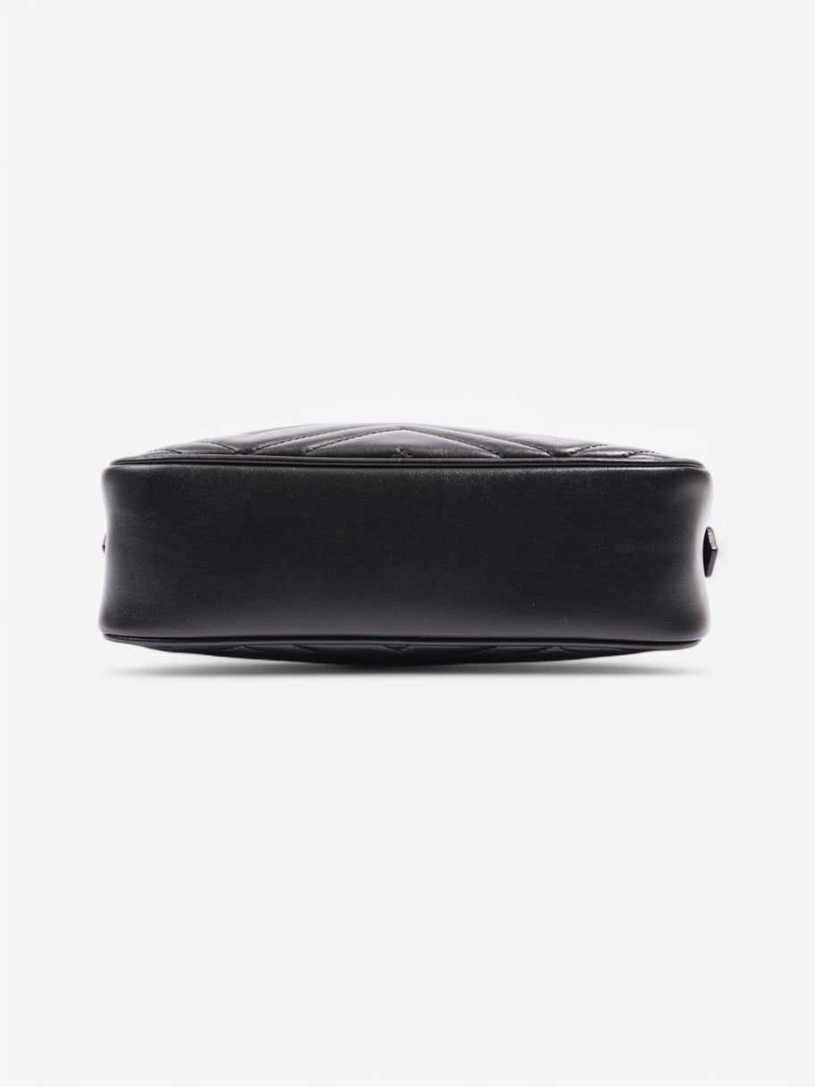 Gucci Marmont Zip Black Leather Small Image 6