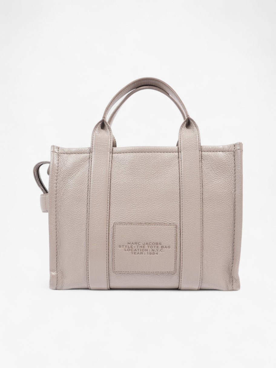 Marc Jacobs The Tote Bag  Grey Leather Medium Image 4