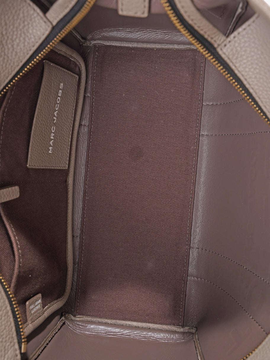 Marc Jacobs The Tote Bag  Grey Leather Medium Image 7