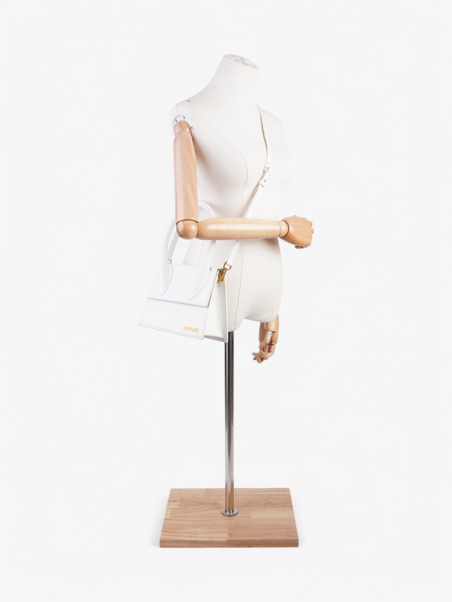 Jacquemus Le Chiquito White  Leather Grande Image 2