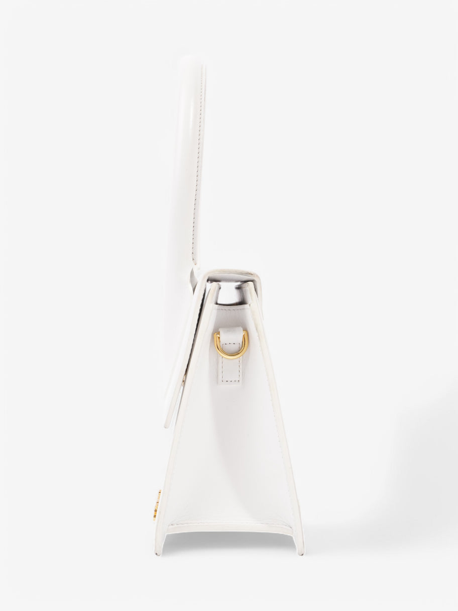 Jacquemus Le Chiquito White  Leather Grande Image 3
