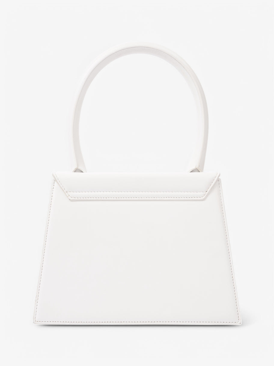 Jacquemus Le Chiquito White  Leather Grande Image 4