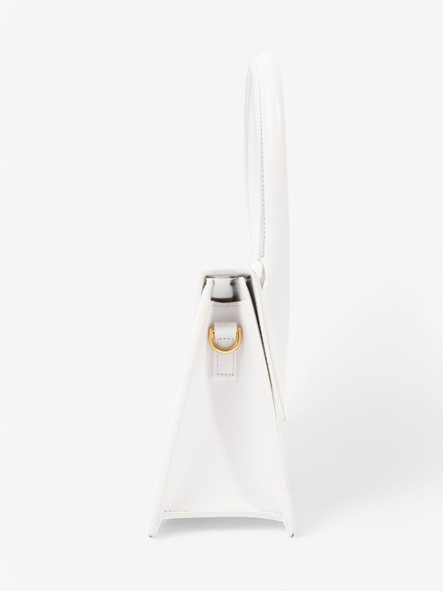 Jacquemus Le Chiquito White  Leather Grande Image 5