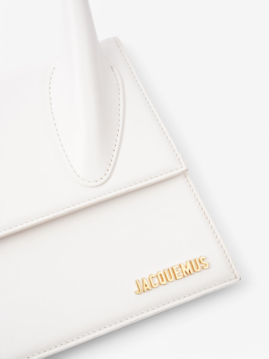 Jacquemus Le Chiquito White  Leather Grande Image 7