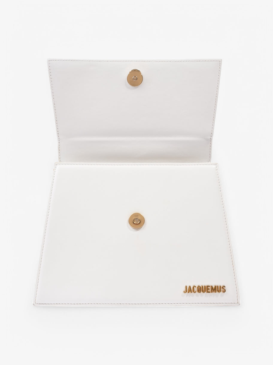 Jacquemus Le Chiquito White  Leather Grande Image 8