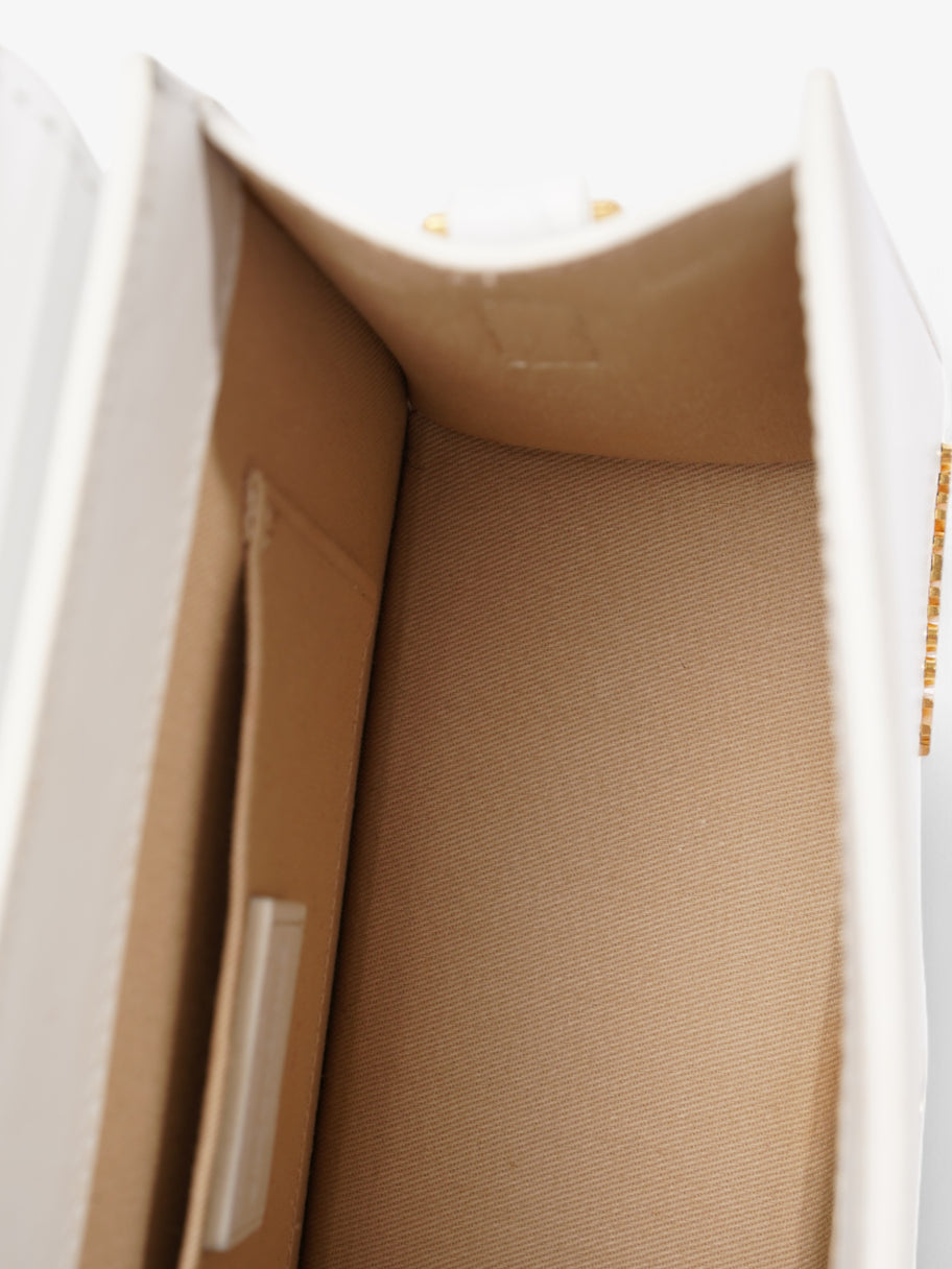 Jacquemus Le Chiquito White  Leather Grande Image 9