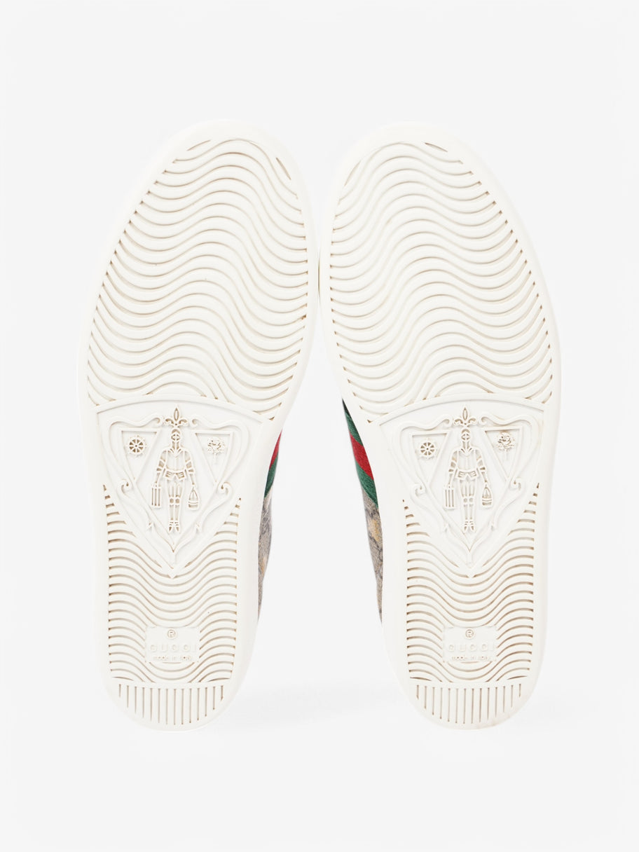 Gucci Ace Bee Supreme / Green / Red Coated Canvas EU 37 UK 4 Image 7