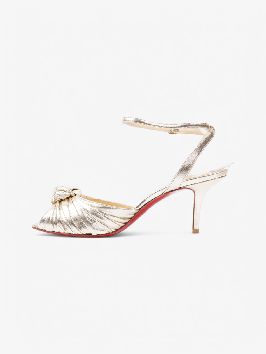 Christian Louboutin GRES'S  70 Gold Leather EU 39.5 UK 6.5 Image 2