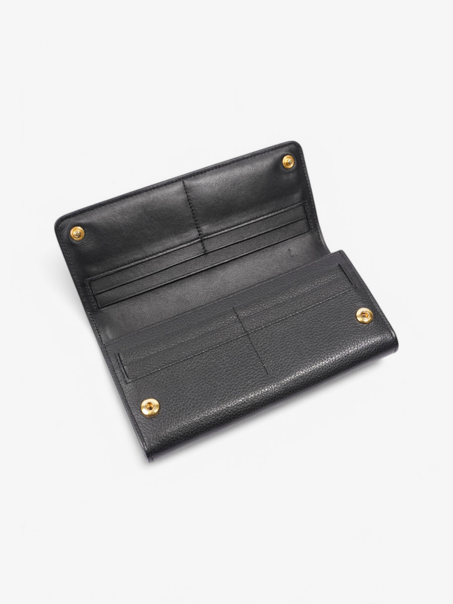 Mulberry Continental Wallet Black Leather Image 3
