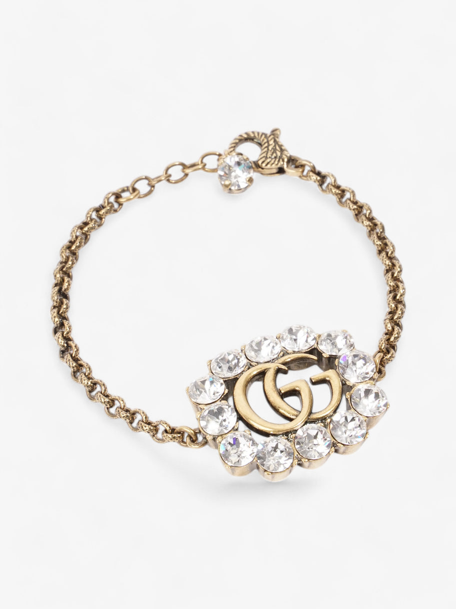 Gucci GG Marmont Crystal Bracelet Gold Base Metal Image 2