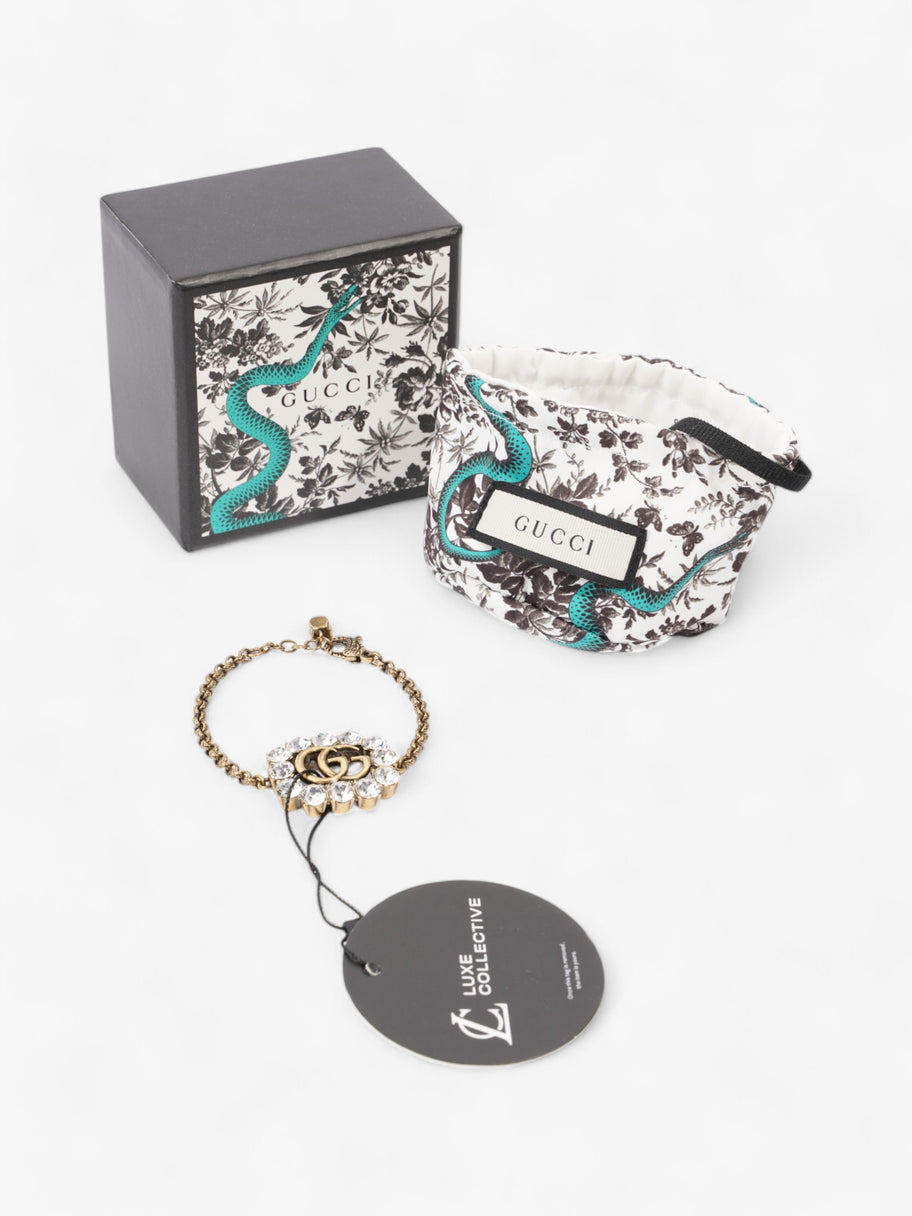 Gucci GG Marmont Crystal Bracelet Gold Base Metal Image 4