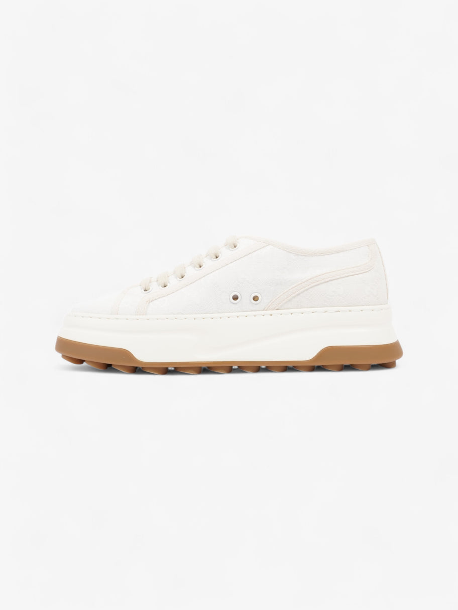 Gucci GG Tennis 1977 Platform Sneakers White  / Cream Canvas EU 41 UK 7 Image 13