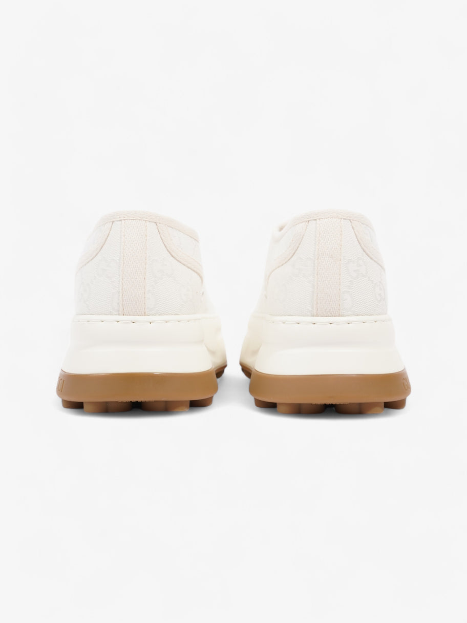 Gucci GG Tennis 1977 Platform Sneakers White  / Cream Canvas EU 41 UK 7 Image 16
