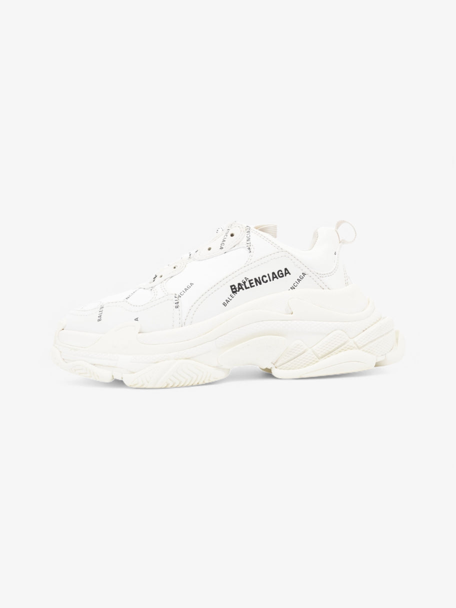 Balenciaga Triple S White  / Black Leather EU 38 UK 5 Image 5