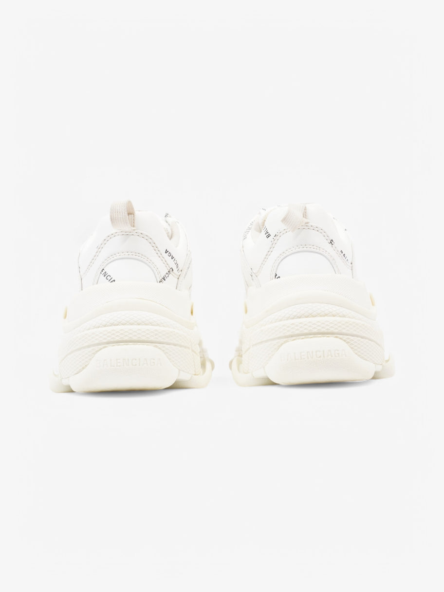 Balenciaga Triple S White  / Black Leather EU 38 UK 5 Image 6