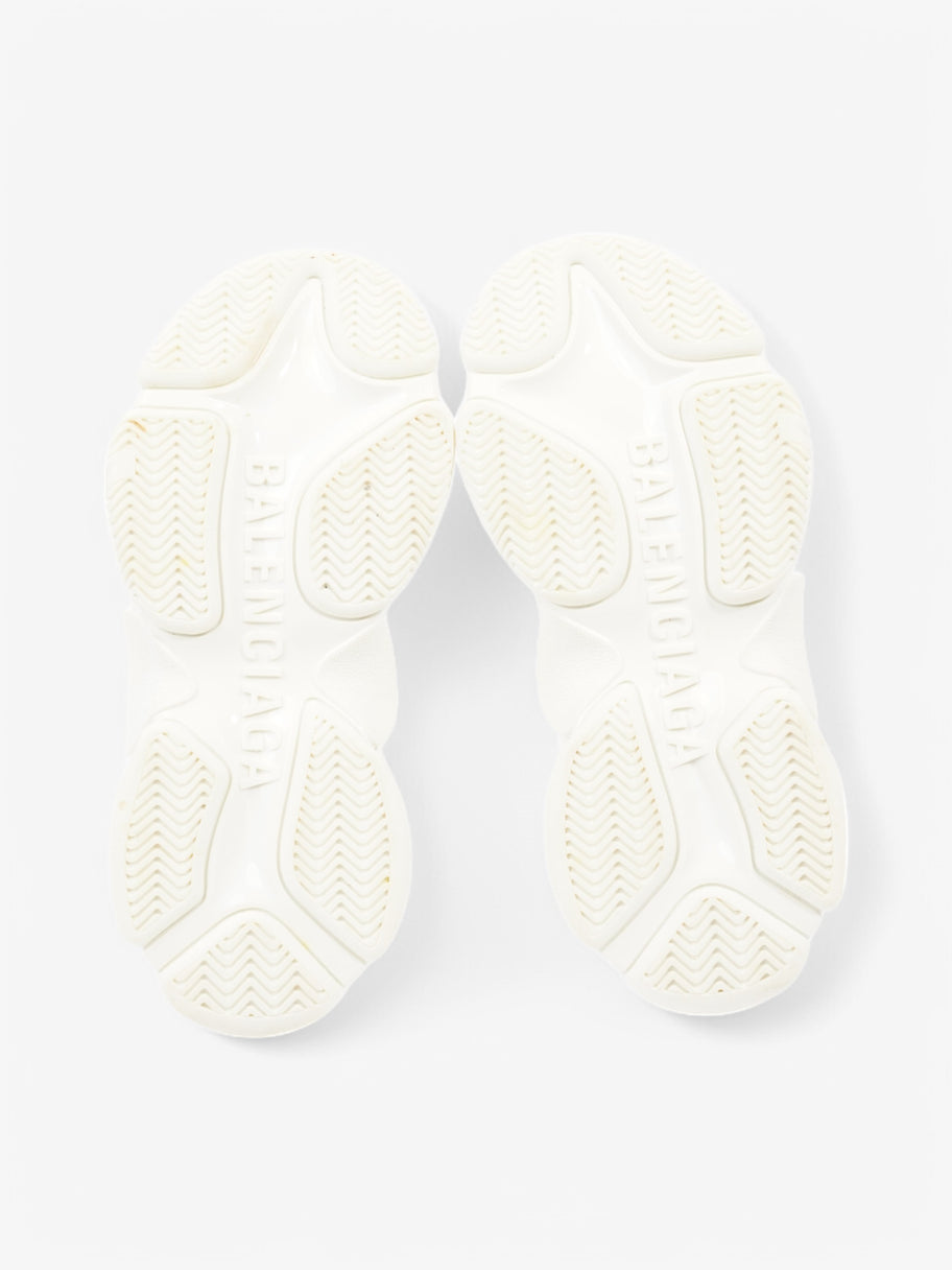 Balenciaga Triple S White  / Black Leather EU 38 UK 5 Image 7