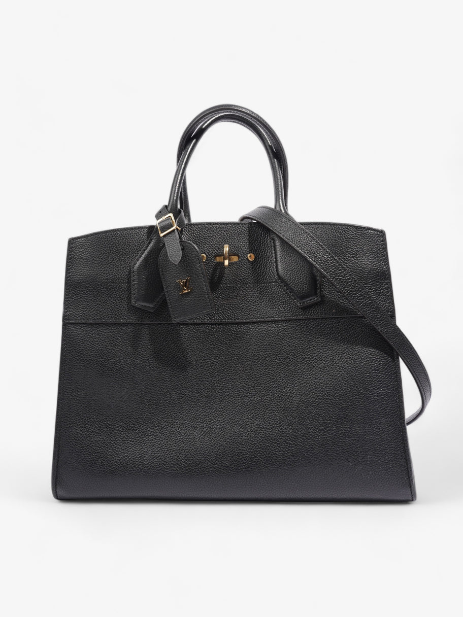 City Steamer MM Black Leather Image 1