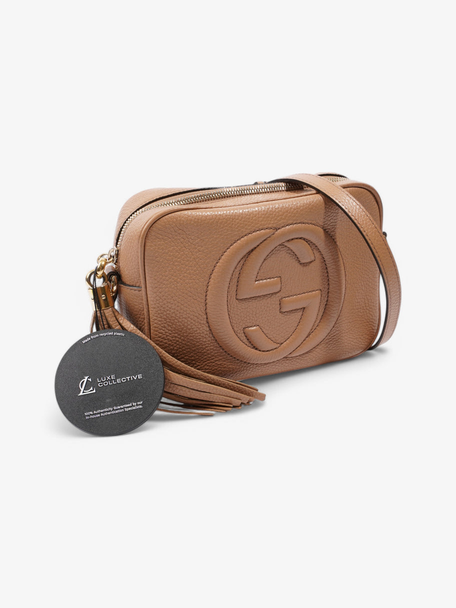 Gucci Soho Disco Beige Leather Small Image 10
