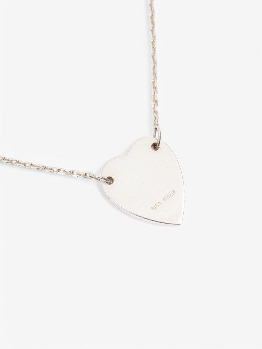 Gucci Trademark Heart Necklace Silver Silver Sterling One size Image 4