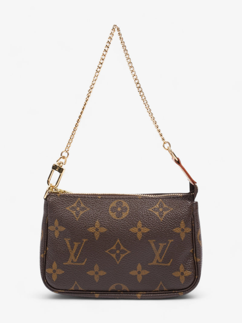  Louis Vuitton Pochette Accessoires Monogram Coated Canvas Mini