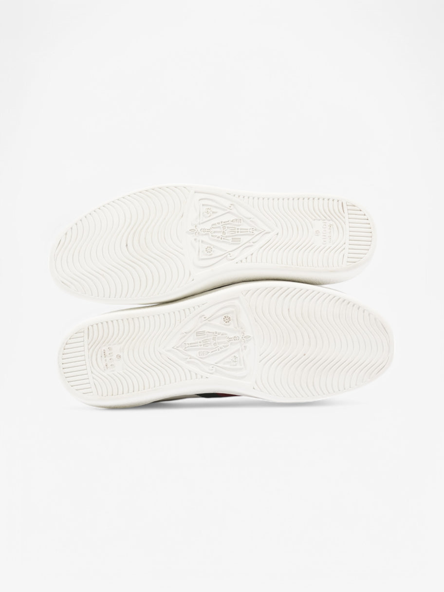 Gucci Ace Embroidered Bee Sneakers  White  / Green / Red Leather EU 42 UK 8 Image 7