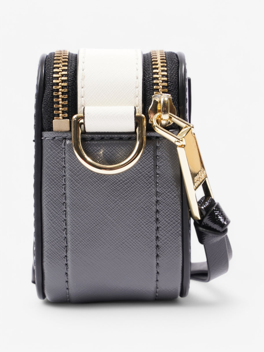 Marc Jacobs Snapshot Bag Black / White Leather Image 3