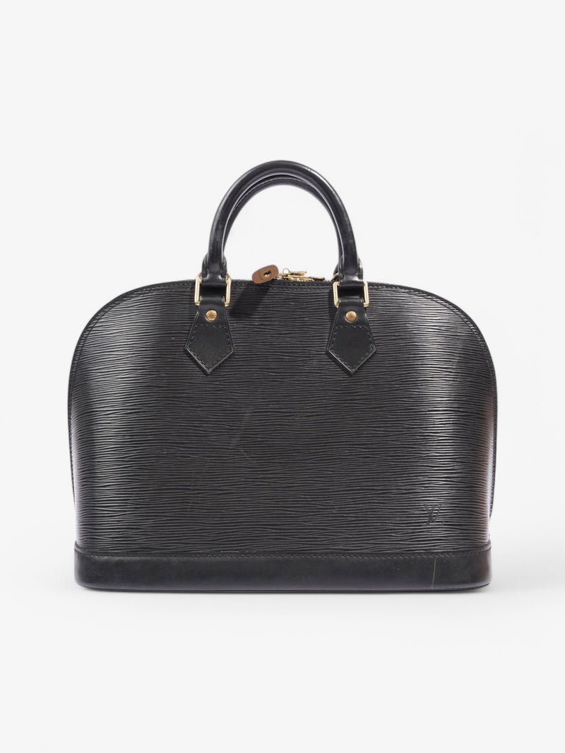  Louis Vuitton Alma Black Epi Leather PM