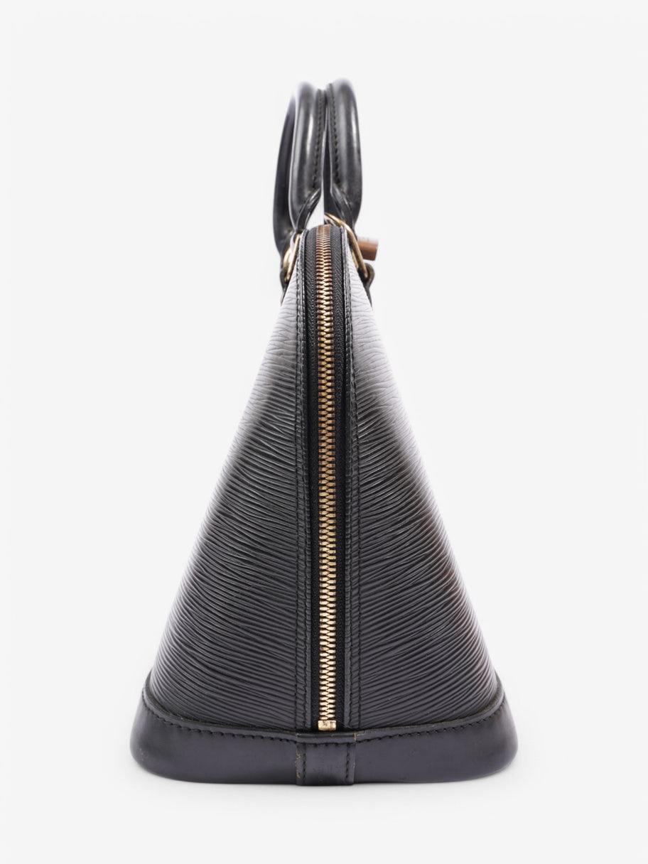 Louis Vuitton Alma Black Epi Leather PM Image 5