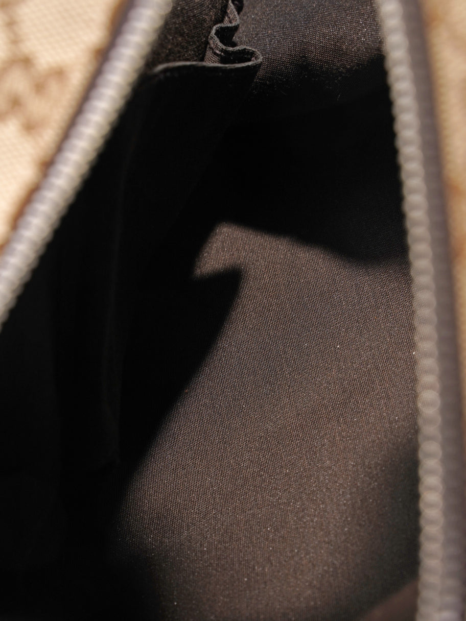 Gucci GG Supreme Backpack Beige  / Brown Canvas Image 8