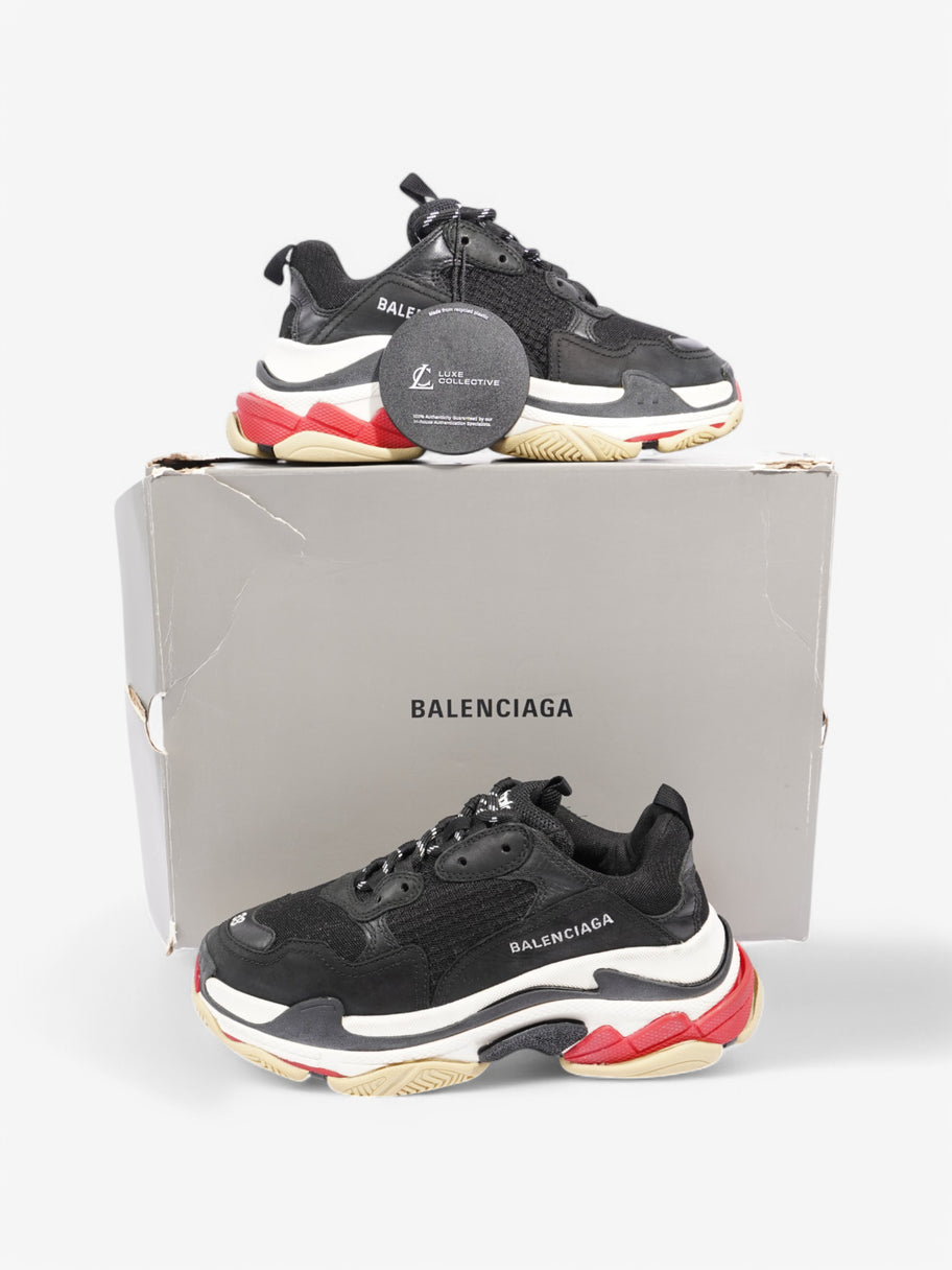 Balenciaga Triple S Black / White Mesh EU 38 UK 5 Image 10