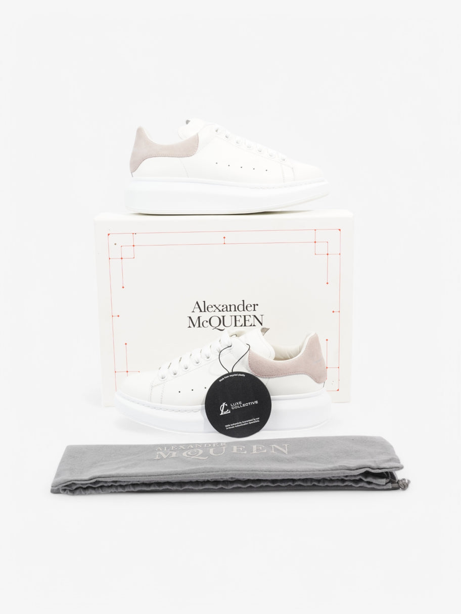 Alexander McQueen Oversized Sneakers White  / Pink Tab Leather EU 37.5 UK 4.5 Image 10