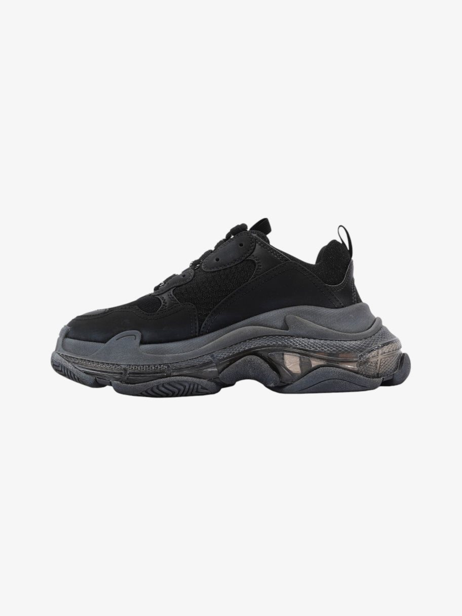 Balenciaga Triple S Clear Sole Black / White Mesh EU 38 UK 5 Image 3